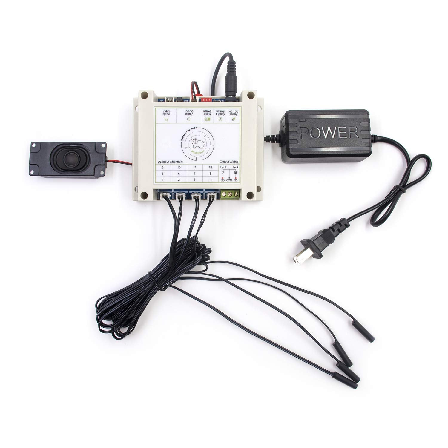 Bearhoho Escape Room Props Put Magnet Sensor In Right Order To Release Lock Control 12 Em Lock For Exit Room Owner